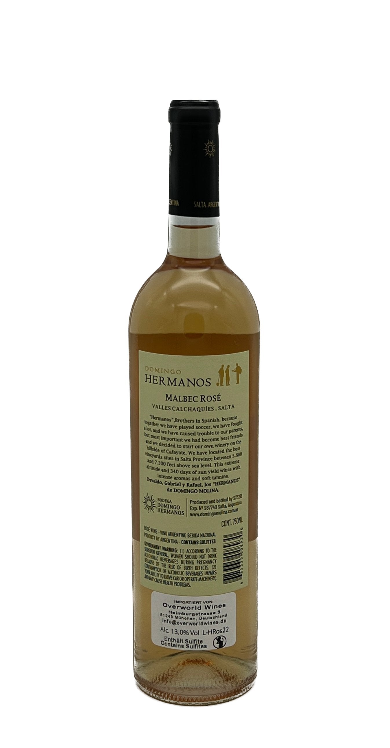 Hermanos Malbec Rosado - Mi - bodeguita.com